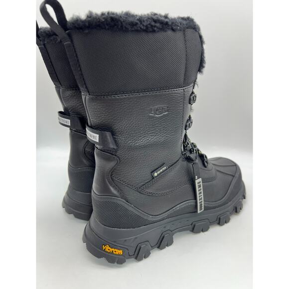 Ugg Adirondack Meridian Boot High Black Gore-Tex 1143839 Women's 8.5 - Picture 7 of 16